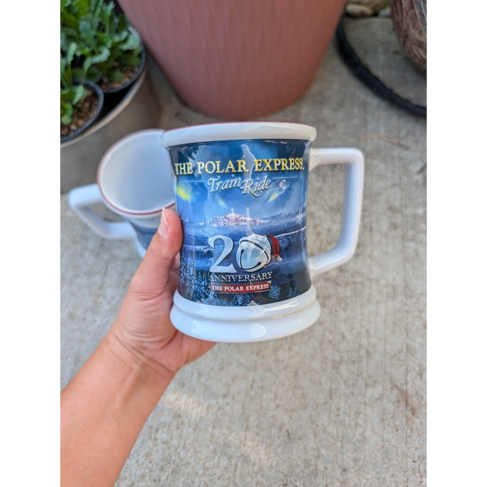 Polar Express Train Ride 20th Anniversary Mug Hot Cocoa Believe Cup 2024 (2) - Picture 5 of 5